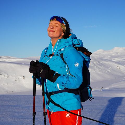 NY skalljakke fra Mammut. Nypris 7999,-