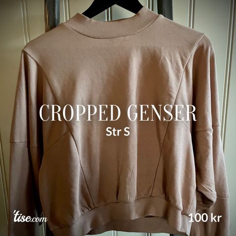 Cropped genser str S