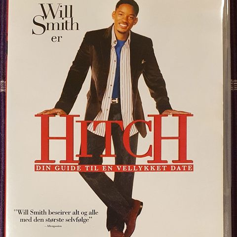 DVD "Hitch" med Will Smith 2005 💥 Kjøp 4for100,-