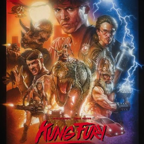 KUNG FURY sonefri Bluray 2015 Uåpnet og forseglet samleobjekt