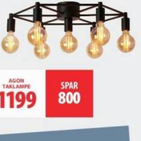 Ny taklampe fra Bohus