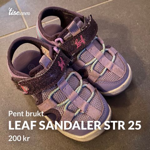 Leaf sandaler str 25 
