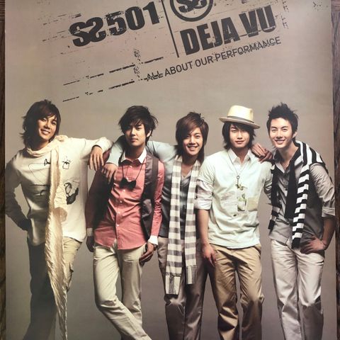SS501 - Deja Vu (offisiell plakat)