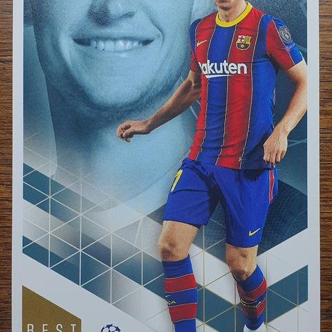 Topps UEFA Champions League 2020/21 - Best of the Best - #22 Frankie de Jong