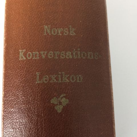 Norsk konversations lexikon fra 1891