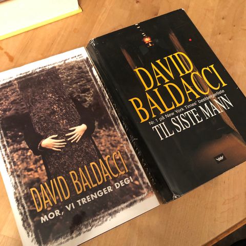 David Baldacci bøker