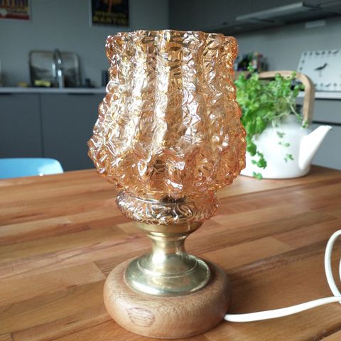 Nydelig vintage bordlampe