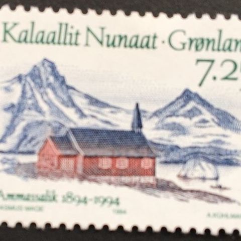 Grønland 1994 Ammassaliks 100 års byjubileum AFA 247 Postfrisk