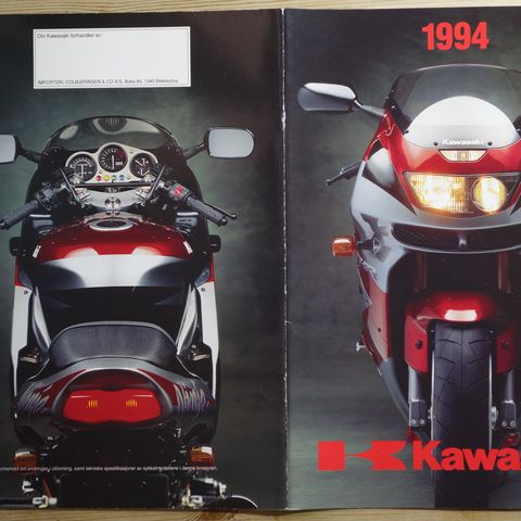 Kawasaki 1994 brosjyre