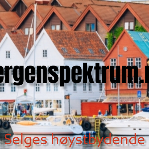 Domenet // bergenspektrum.no // selges høystbydende