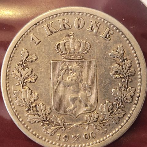 1 KRONE 1900 NORGE