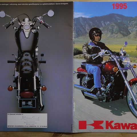 Kawasaki 1995 brosjyre