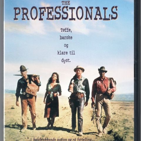 DVD  The  Professionals.  Western.