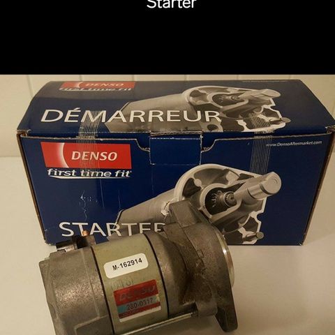 Starter til Chrysler Voyager 2,4 l 2004 mod.