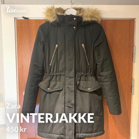 God og varm vinterjakke fra Zara - NY PRIS