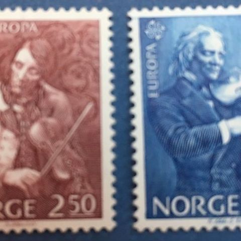 Norge 1985 Europa XVII  NK 974 og NK 975. Postfrisk.