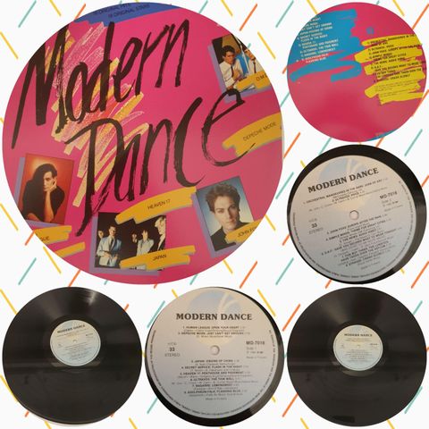VINTAGE/RETRO LP-VINYL "MODERN DANCE 1982"