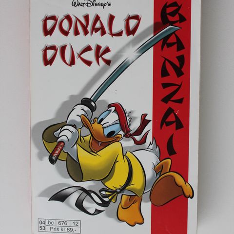 Tema pocket nr 15 Donald Duck Banzai