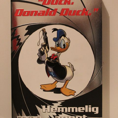 Tema pocket nr 18 Donald Duck Hemmelig agent