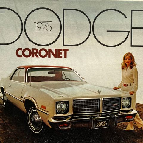 1975 Dodge Coronet salgsbrosjyre