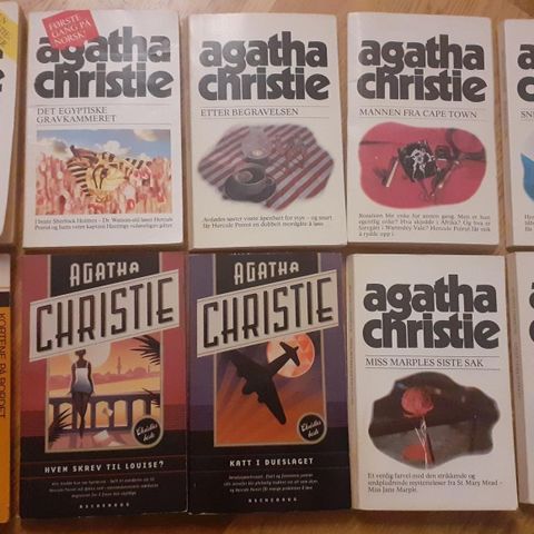 AGATHA CHRISTIE POCKET - Årets krim!