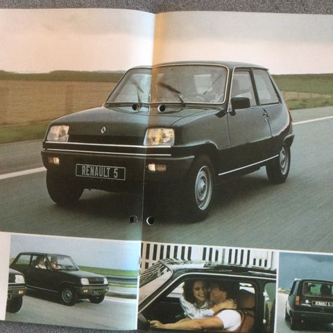 Renault 5 brosjyre