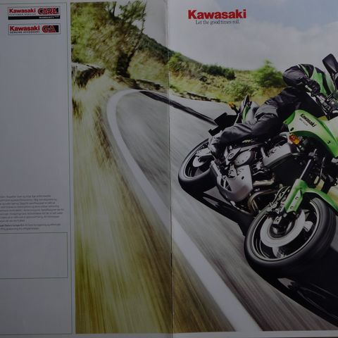 Kawasaki Versys 2008 brosjyre