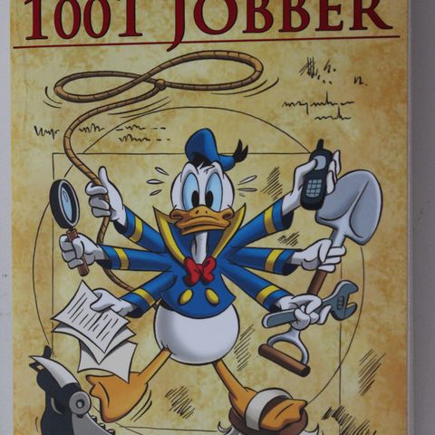 Tema pocket nr 23 Donald Duck 1001 Jobber