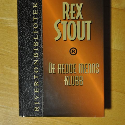 De redde menns klubb. Rex Stout. Innb. (11). Sendes