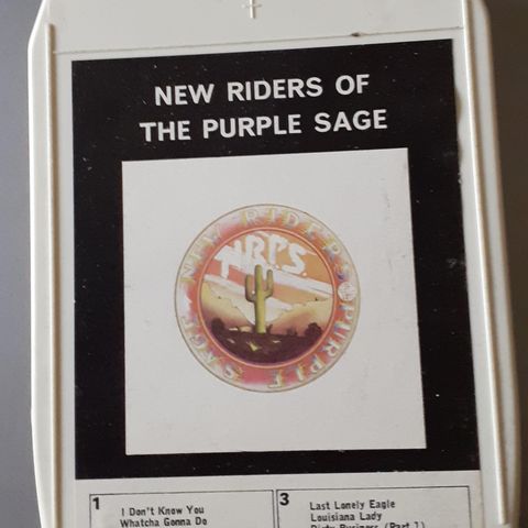 New Riders Of The Purple Sage 8 spors kassett