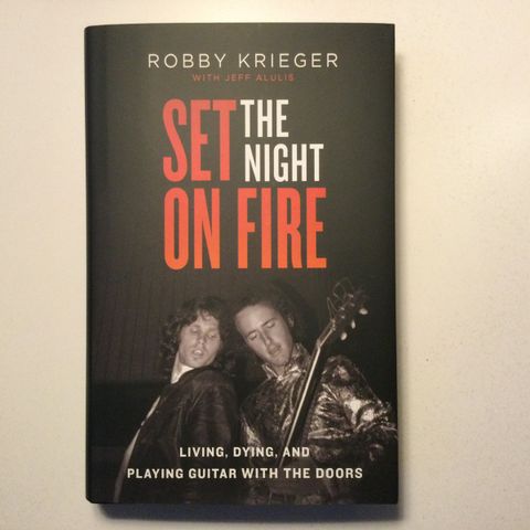 Robby Krieger. Signert bok. The Doors. Biografi. Musikk.