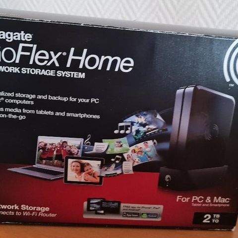 Seagate Goflex home 2TB network storage system