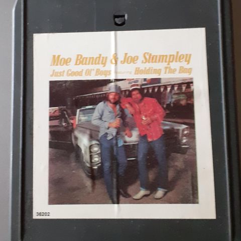 Moe Bandy & Joe Stampley 8 spors kassette