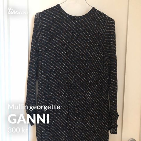 Ganni mullin georgette