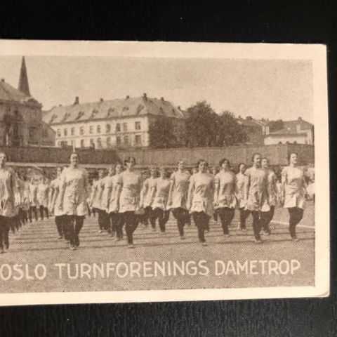 Oslo Turnforening Elisa Platou Dameturntropp turn 1930 Tiedemanns Tobak