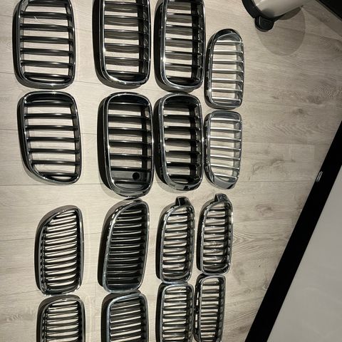 Div org griller til BMW F15, E90,  F25, F10, F30 ++