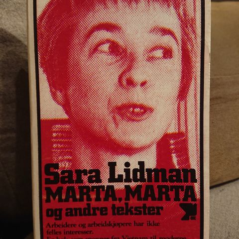 Marta Marta og andre tekster av Sara Lidman
