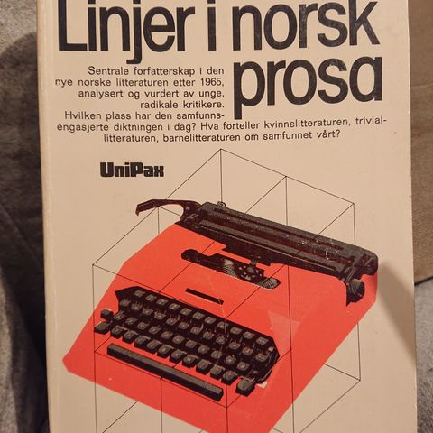 Linjer i norsk prosa av Helge Rønning (red)