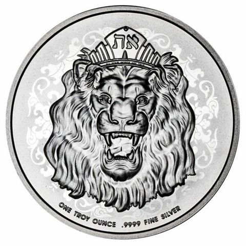2022 Niue 1 oz Sølv «Roaring Lion» BU nr 2 i serien