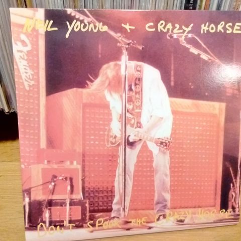 Neil Young "Dont spook the crazy horse" 3LP LIVE 1990 ...SALG.....