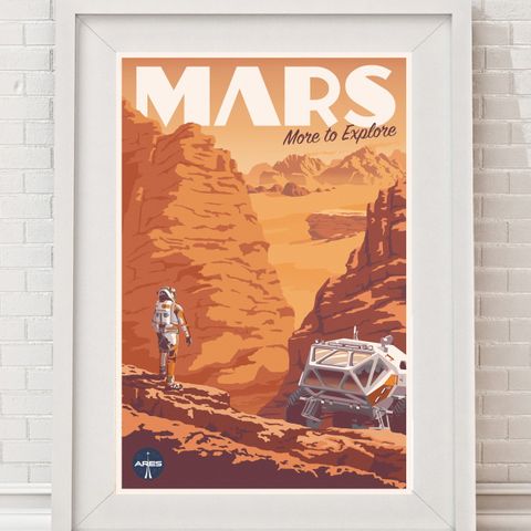 Mars - More to Explore - IMAX Plakat (1/2)