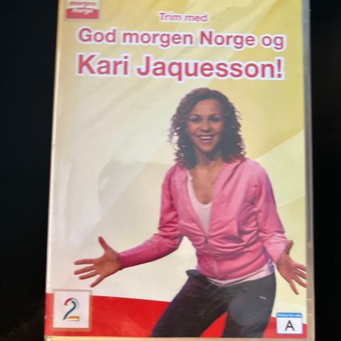 TRIM MED KARI JAQUESSON / uåpnet / fra godmorgen Norge TV2