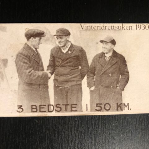 Arne Rustadstuen Lillehammer Utterstrøm Langrenn Ski sigarettkort fra ca 1930
