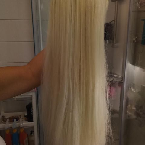 Hair parykk blonde