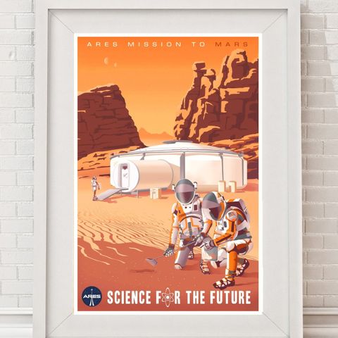 Mars - Science for the Future - IMAX Plakat (2/2)