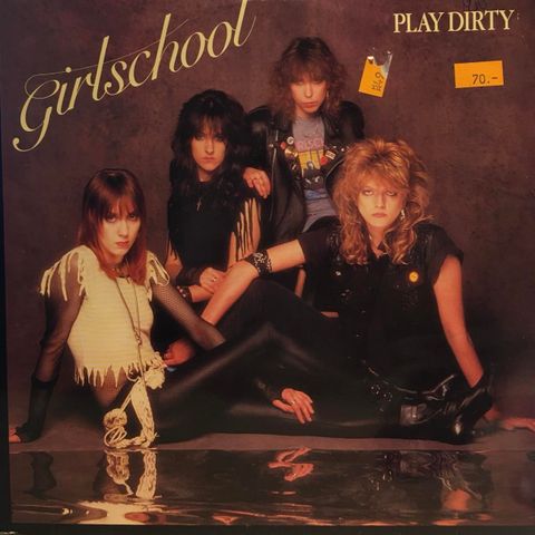 Girlschool – Play Dirty ( LP, Album 1983)