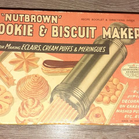 Vintage Cake making sett fra Nutbrown.