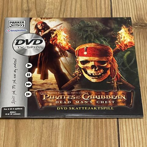 Pirates of the Caribbean Dead Man's Chest (DVD-Brettspillet fra 2006)