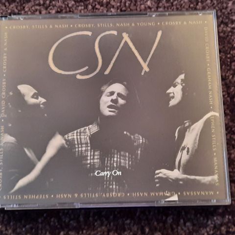 Crosby, Stills & Nash - "Carry On" 2CD box