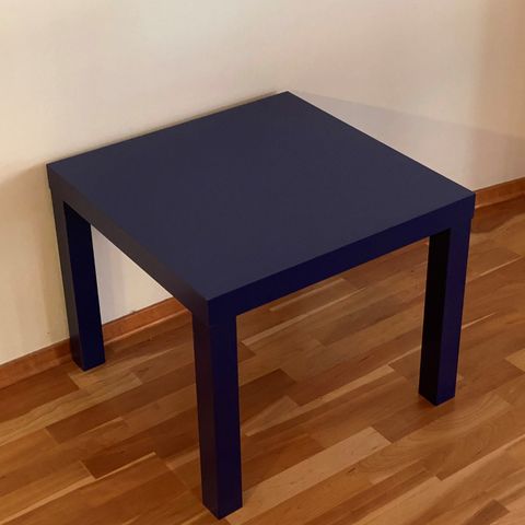 Lack bord IKEA marineblått